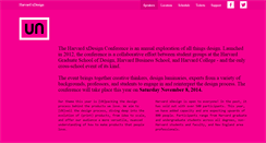 Desktop Screenshot of harvardxdesign.com